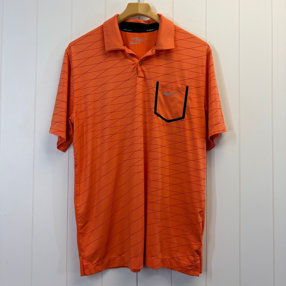 Nike Golf Tour Performance Dri-Fit Polo Shirt Men Medium Athletic Sporty Preppy